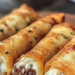 Cheesy Beef Taquitos