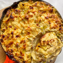Potato And Leek Gratin