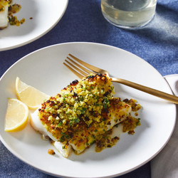 Zesty Panko Herb-crusted Cod Fillets | Saveur