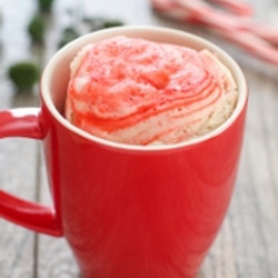 Peppermint Swirl Mug Cake