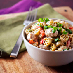 Cajun Sausage Mac &amp; Cheese