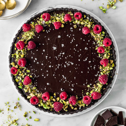 Dark Chocolate Ganache Tart