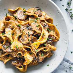 Mushroom Stroganoff