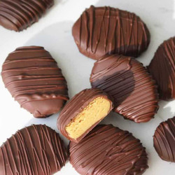 Homemade Healthy Peanut Butter Eggs