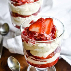 Strawberry Lemon Mascarpone Mousse