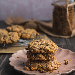 Tahini Chai Breakfast Cookies