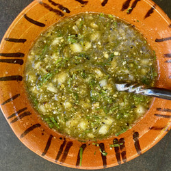 Roasted Tomatillo Salsa
