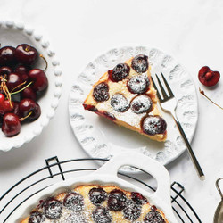 Vegan Cherry Clafoutis Recipe