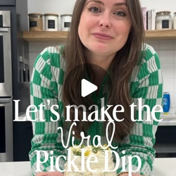 Budget Pickle Dip