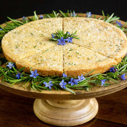 Ridiculously Easy Rosemary Shortbread