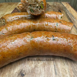 Smoked Homemade Boudin