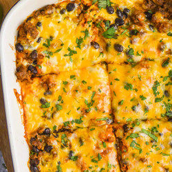 Beef Enchilada Casserole