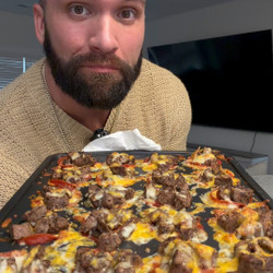 Healthy Steak Bagel Bites
