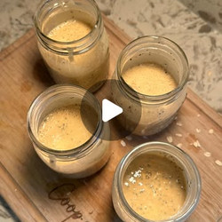 Pumpkin Cheesecake Overnight Oats