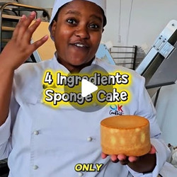4-ingredient Sponge Cake