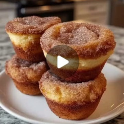 Cinnamon Sugar Donut Muffins