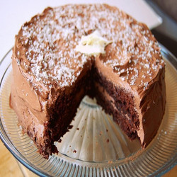 Granny's Mahogany Cake And Frosting