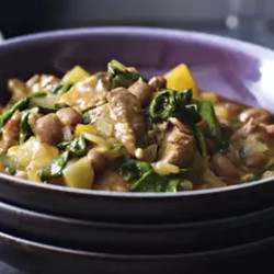 Slow-cooked Lamb And White Bean Stew