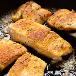 Garlic Butter Halibut Recipe