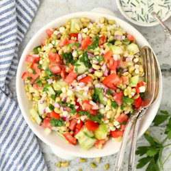 Southern Pea Salad With Herb Buttermilk Dressing