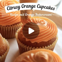 Mandarin Orange Cupcakes