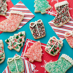 Simple Christmas Cut-out Cookies