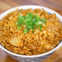 Garlic Chicken Fried Rice