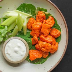 Buffalo Chicken Of The Woods Nuggets