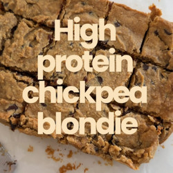 Chickpea Blondies