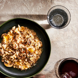 Miso-mushroom Risotto