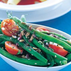 Green Bean And Cherry Tomato Salad