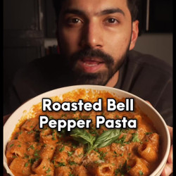 Roasted Bell Pepper Pasta