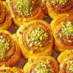 Baklava Sticky Buns