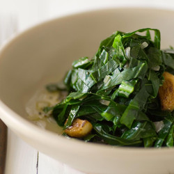 Brazilian-style Collard Greens
