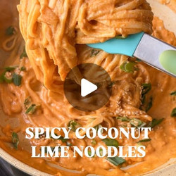 Spicy Coconut Lime Noodles