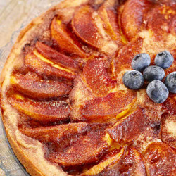 Peach Kuchen