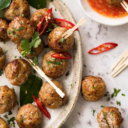 THAI-INSPIRED MEATBALLS