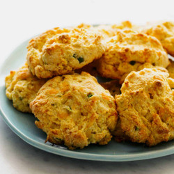 Cornmeal And Jalapeño Cheddar Biscuits