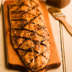 Maple Mustard Grilled Salmon