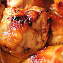 Honey Soy Baked Chicken Thighs