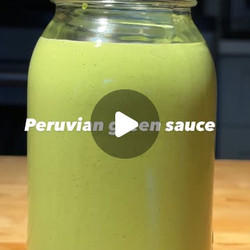 Peruvian Green Sauce