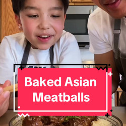 Baked Asian Meatballs