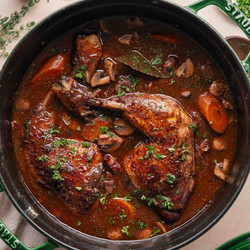 Classic Coq Au Vin - Easy Recipe