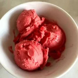 Ninja Creami Raspberry Sorbet