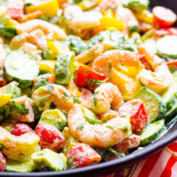 Shrimp Avocado Salad