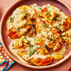 One-pan Creamy Garlic Chicken