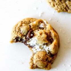 Chewy Gooey Sourdough S'mores Cookies (use Your Discard!)