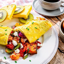 Ratatouille Omelette Recipe