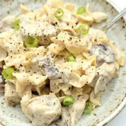Instant Pot Chicken Stroganoff