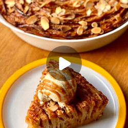 Crinkle Cake Pommes, Caramel Et Beurre Noisette